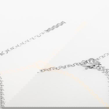 Halskæde BILLIONAIRE BOYS CLUB Icecream Running Dog Chain Necklace Metalisk | IC25272 Silver/ Red, 2