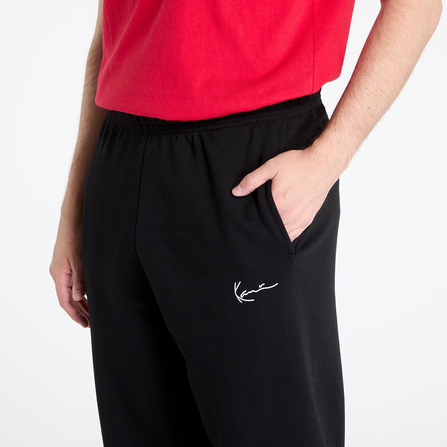 Joggingbukser Karl Kani Karl Kani Small Signature Essential Sweatpants Sort | 61030058, 1