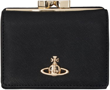 Tegnebog Vivienne Westwood Black Small Frame Wallet Sort | 5115002MW-L001N-, 0