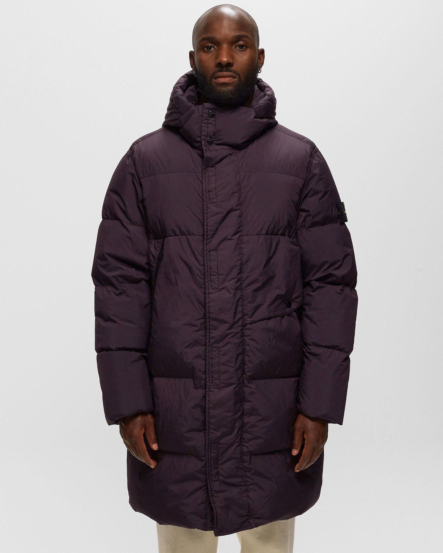 Parka Stone Island Real Down Puffer Parka Bourgogne | 791570323.V0011, 1