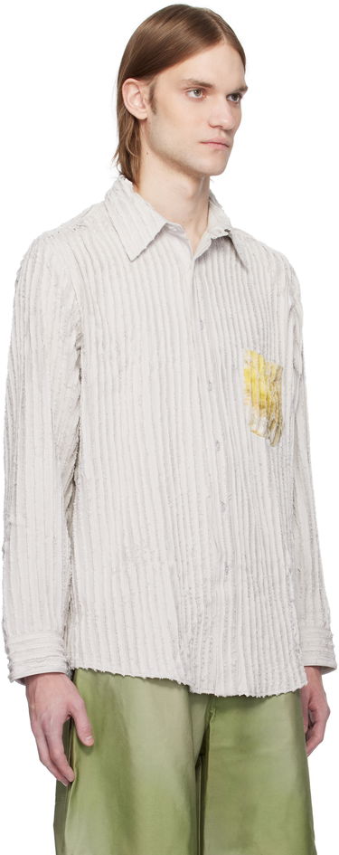 Skjorte Collina Strada Collina Strada Flower Drip Convention Shirt Hvid | XX3690, 1