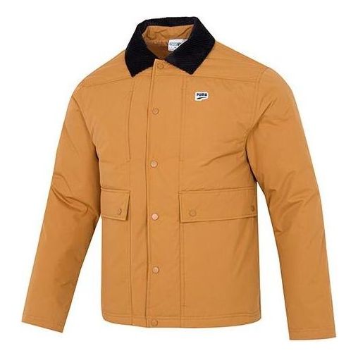 Vindjakke Puma Padded Jacket Gul | 537868-74
