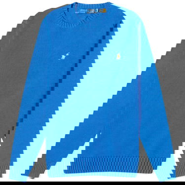 Sweatshirt Polo by Ralph Lauren Polo Ralph Lauren Cotton Shaker Crew Knit New Sapphire Mørkeblå | 710810846025, 0