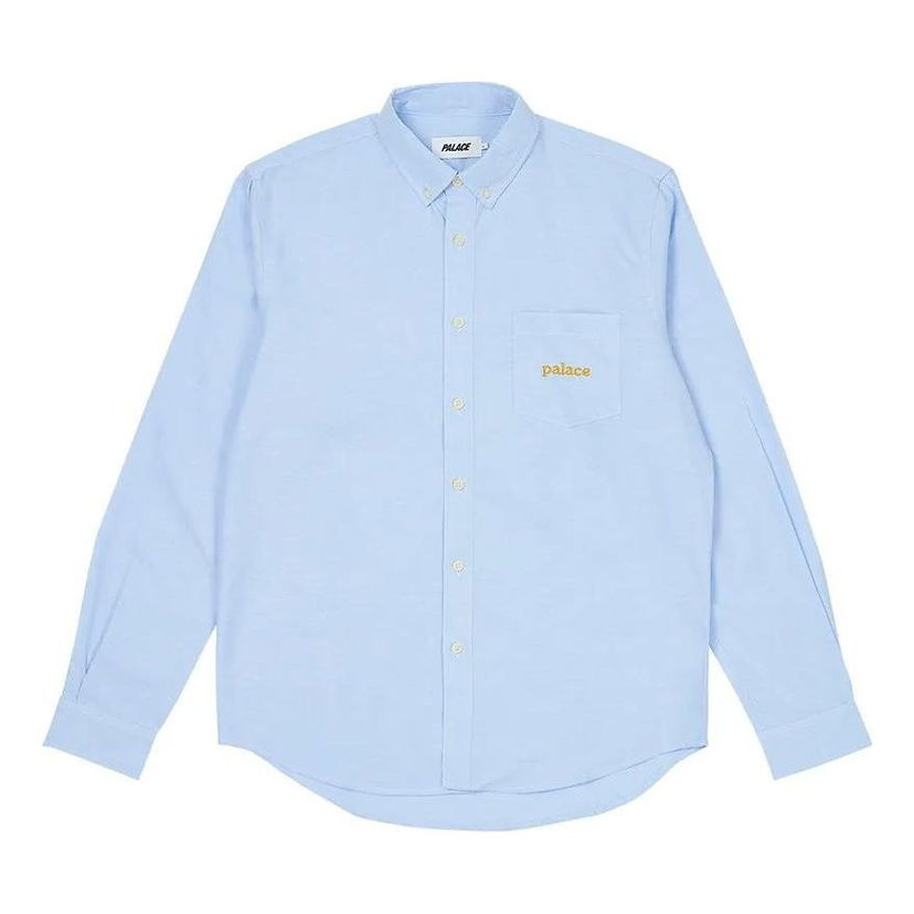 Skjorte Palace Oxford Shirt Blå | P24SHT028