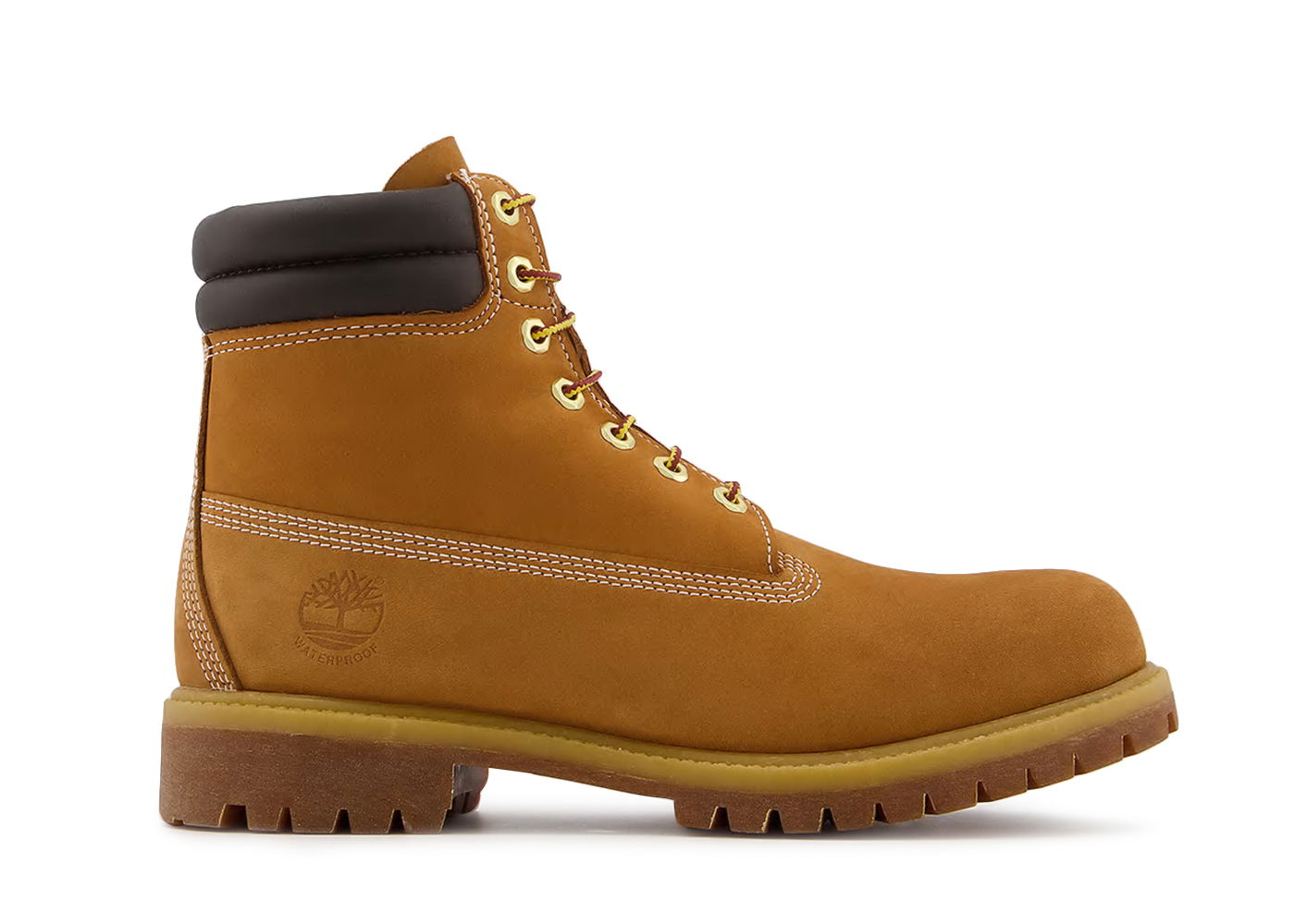Sneakers og sko Timberland 6" Double Collar Boot Wheat Nubuck Brun | TB 073540 231, 0