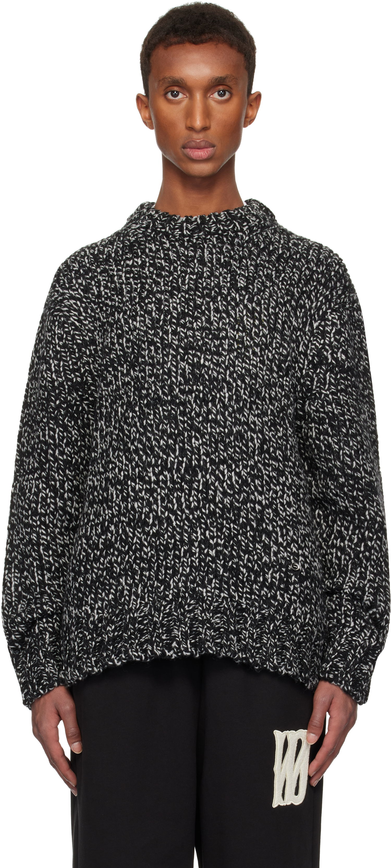 Sweater We11done We11done Chunky Knit Sweater Sort | WD-KT3-24-649-U-B2, 0