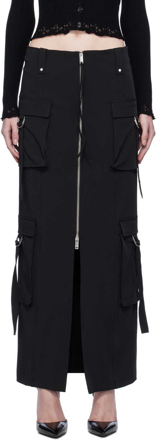 Nederdel Blumarine Blumarine Cargo Maxi Skirt Sort | A344G010A