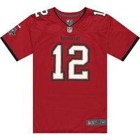 Jersey Nike NFL Tampa Bay Buccaneers Tom Brady 12 Home Jersey Rød | 67NM-TBGH-8BF-2NQ, 0