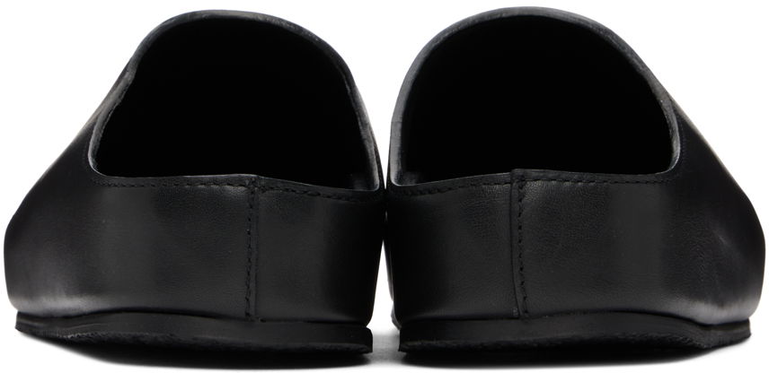 Tøj Studio Nicholson Studio Nicholson Wearing Slippers Sort | WEARING SNW - 891, 1