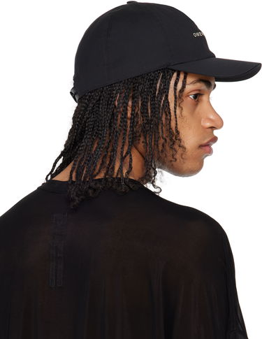 Kasket Rick Owens Rick Owens Hollywood Baseball Cap Sort | RA01E0600 TEEM7, 2