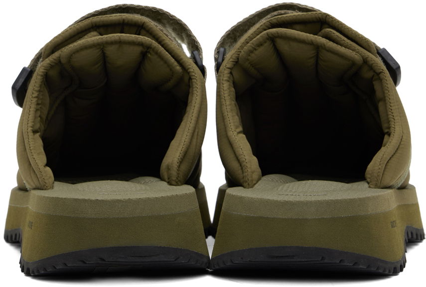 Tøj SUICOKE Suicoke ZAVO-PUFFab Slippers Grøn | OG-072PUFF-TRab, 1