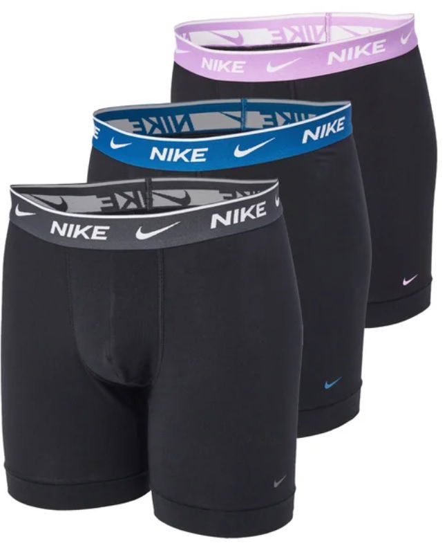 Undertøj og sokker Nike Sportswear (3 kusy) Sort | ke1007-hwh, 0