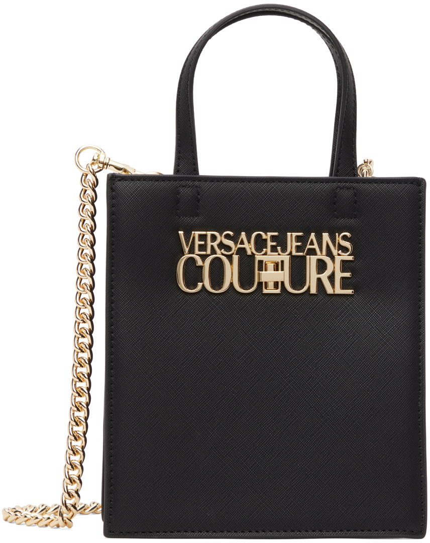 Mulepose Versace Jeans Couture Logo Tote Sort | E75VA4BL7_EZS467, 0