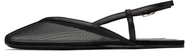 Tilbehør AMI AMI Paris Slingback Ballerina Flats Sort | FSV807.AW0076, 2