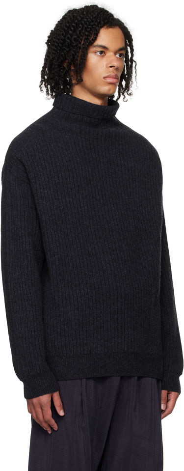Sweater LEMAIRE Lemaire Felted Turtleneck Sweater Brun | TO1264 LK1027, 4