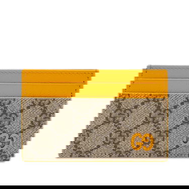 Tegnebog Gucci GG Supreme Card Holder Beige | 768248-FACQC-9750, 0