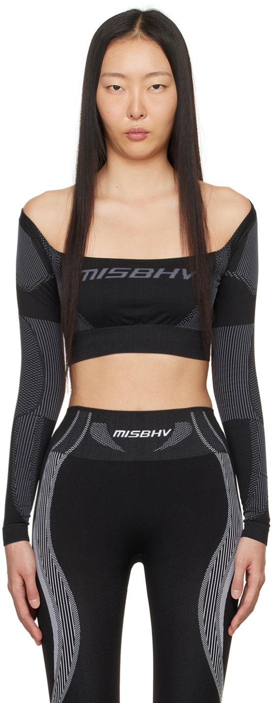 T-shirt MISBHV Jacquard Top Sort | 240W522