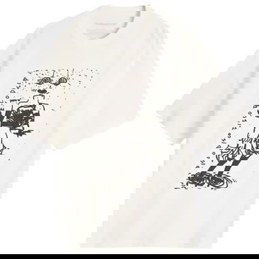 T-shirt YMC Bat Girls & Acid Boys Disco Graphic T-Shirt Hvid | P6OZK-WHT, 1