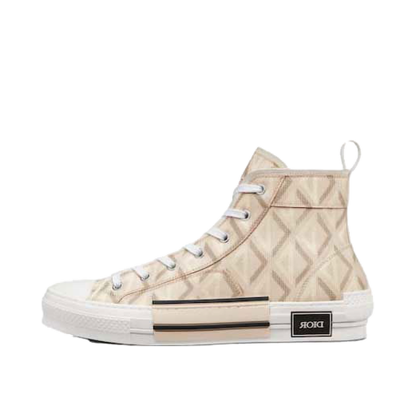Sneakers og sko Dior B23 High Top CD "Diamond Natural" Beige | 3SH118ZPP_H169