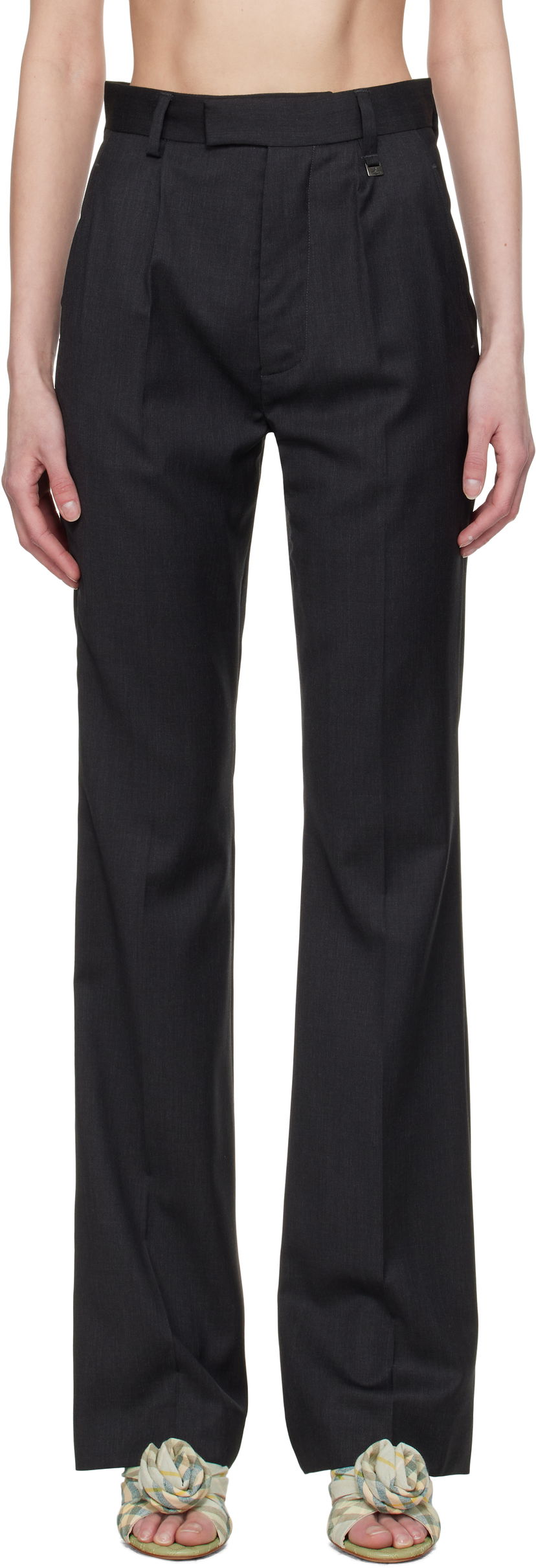Bukser Vivienne Westwood Vivienne Westwood Ray Pleated Trousers Sort | 1F010008-W0120-