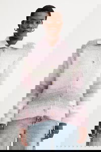 Kenzo Striped Knit Cardigan