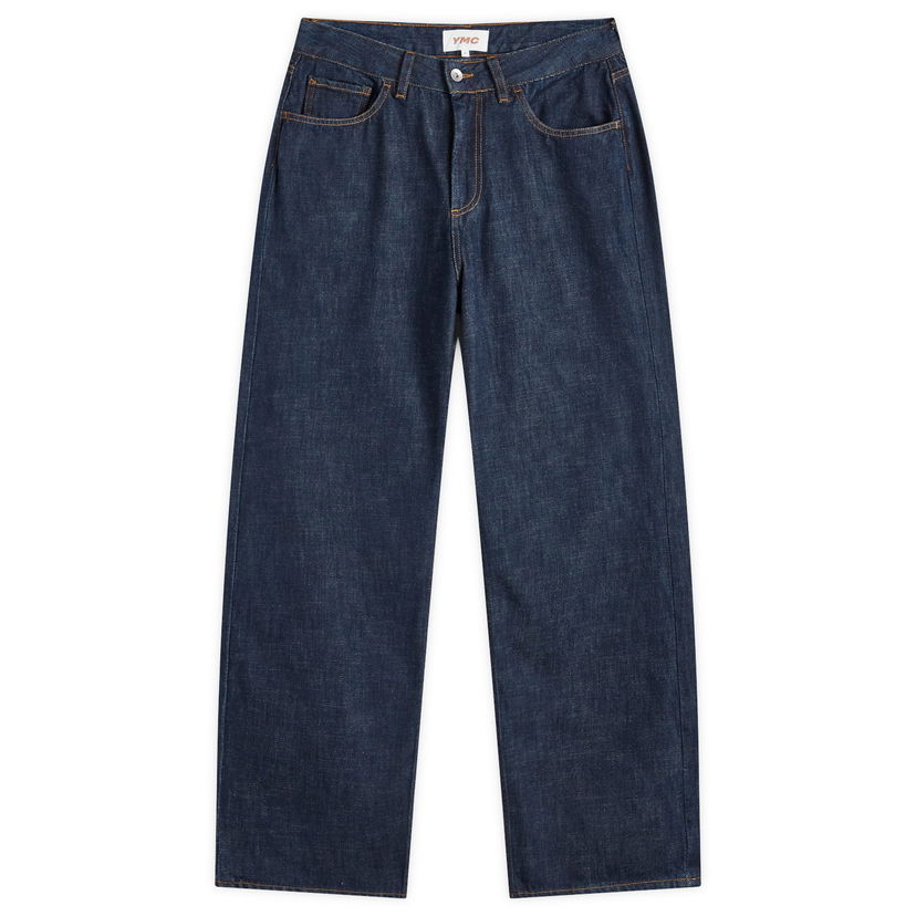 Jeans YMC Earth Silver Jean Blå | Q4AZH-INDIGO