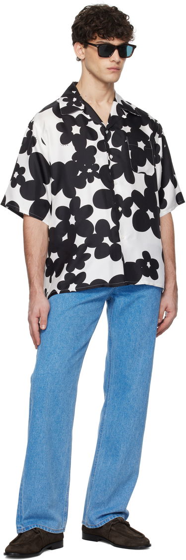 Skjorte Marni Marni Dillies Print Shirt Hvid | CUMU0213S4 UTSG26, 3