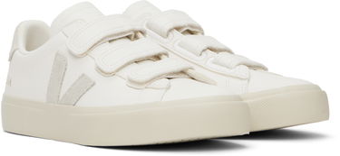 Sneakers og sko Veja White Recife Hvid | RC0502919, 3