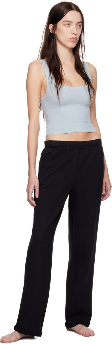 Tanktop SKIMS Ribbed Cotton Knit Tank Top Blå | AP-TNK-0038, 3
