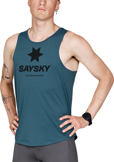 Tanktop Saysky Saysky Logo Combat Singlet Turkis | mmrsi30c2008, 0