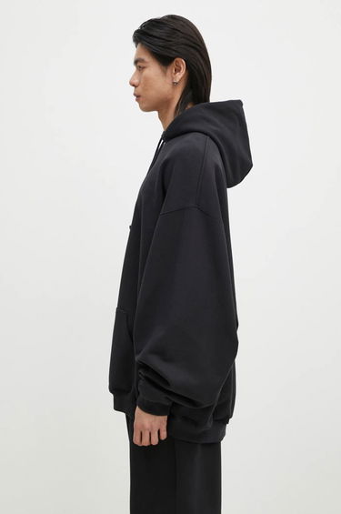 Sweatshirt VETEMENTS Embroidered Logo Hoodie Sort | UA66HD780B, 1
