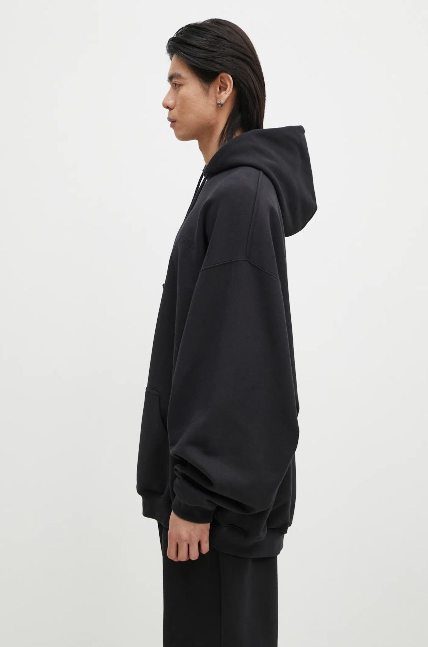 Sweatshirt VETEMENTS Embroidered Logo Hoodie Sort | UA66HD780B, 1