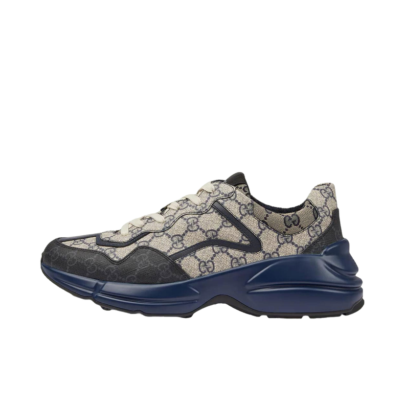 Sneakers og sko Gucci Rython GG Mørkeblå | 692909 UIQ20 1060