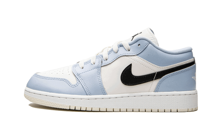 Sneakers og sko Jordan Air Jordan 1 Low "Ice Blue" GS Blå | 554723-401, 0
