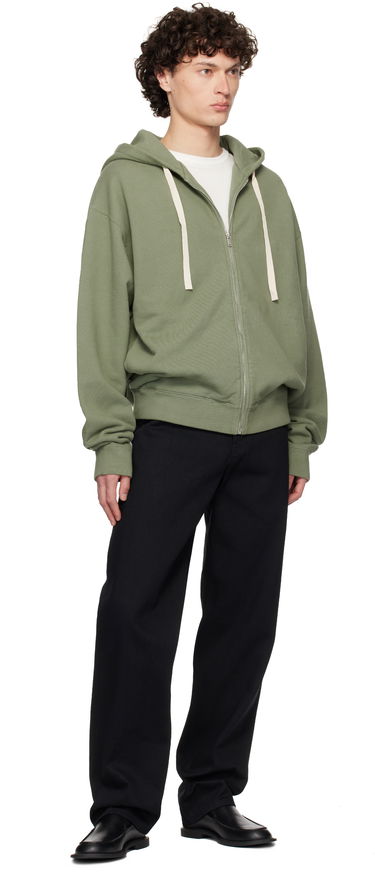 Sweatshirt Jil Sander Jil Sander Zipped Hoodie Grøn | J47HG0106_J20295, 3