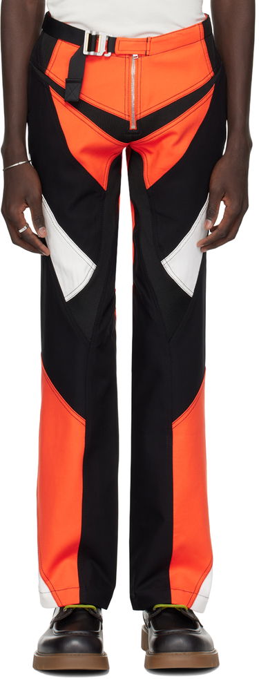 Cargo bukser Dion Lee Panel Moto Trousers Orange | C2127S23, 0