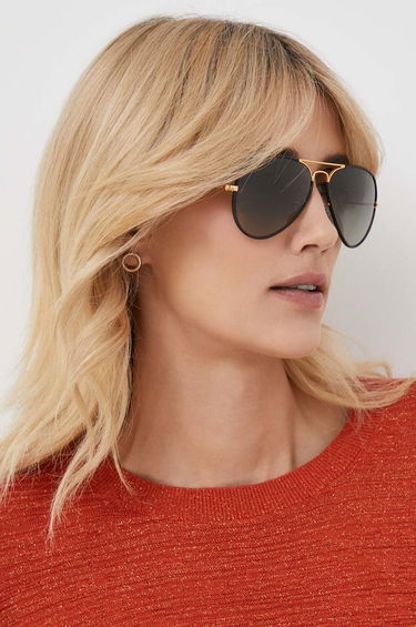 Solbriller Ray-Ban Ray-Ban Aviator Full Color Sunglasses Sort | 0RB3025JM, 1