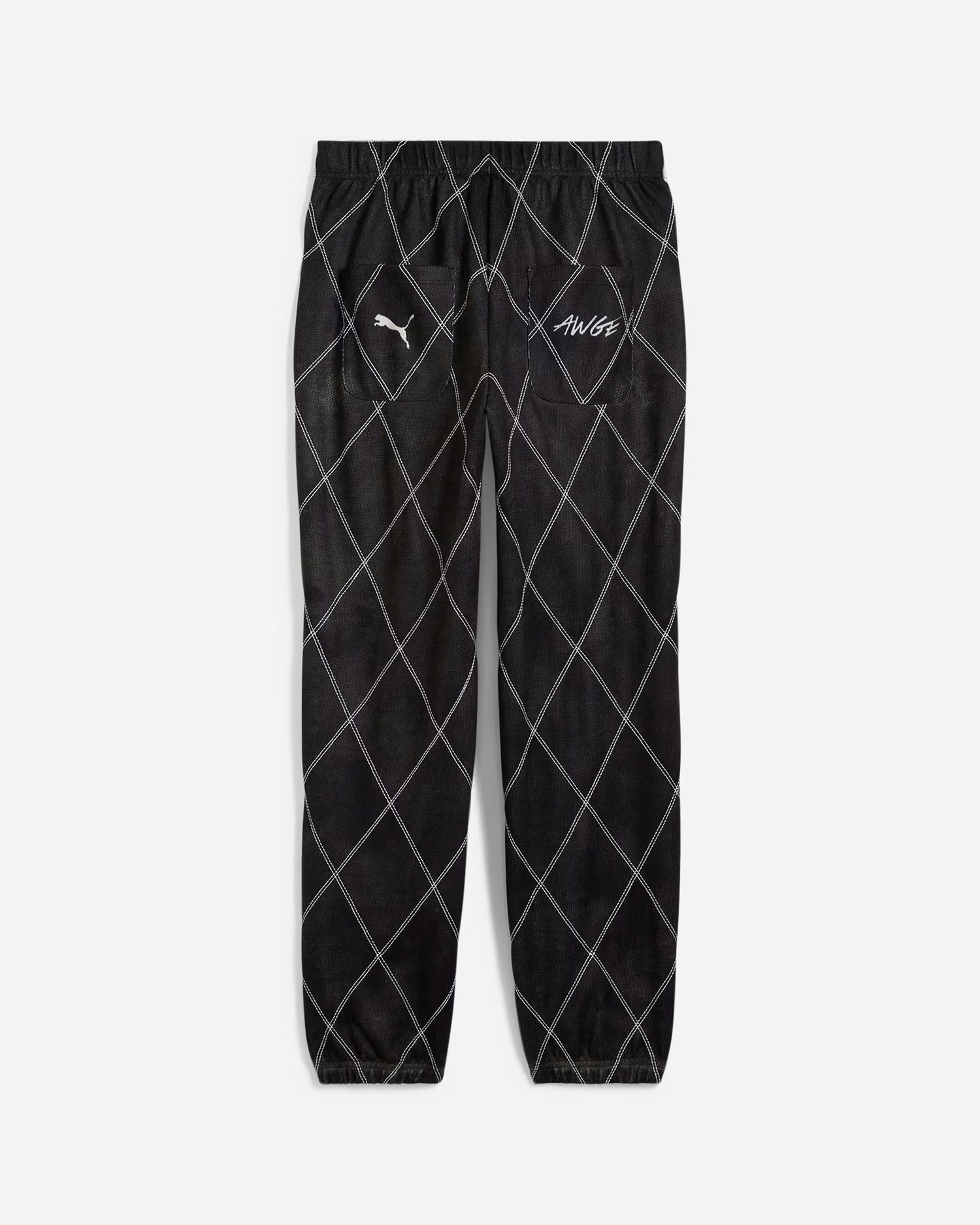 Joggingbukser Puma A$AP Rocky Quilted Sweatpants Sort | 631124-01, 0