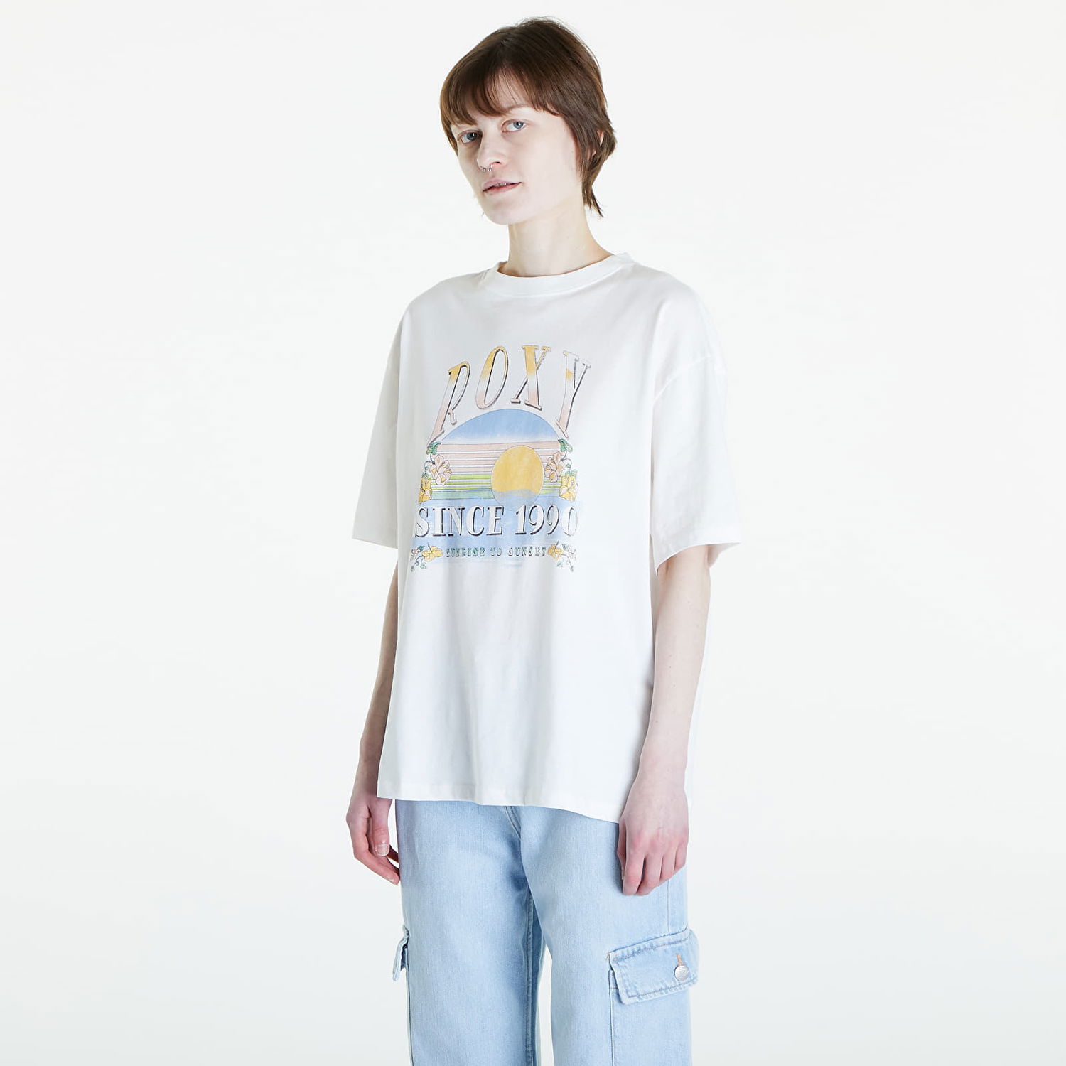 T-shirt Roxy Dreamers Women A White Hvid | ERJZT05682-WBK0, 0