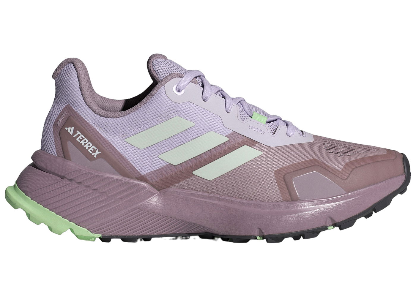 Sneakers og sko adidas Performance Terrex Soulstride Trail Preloved Fig Crystal Jade Semi Green Spark W Lilla | ID7762, 0