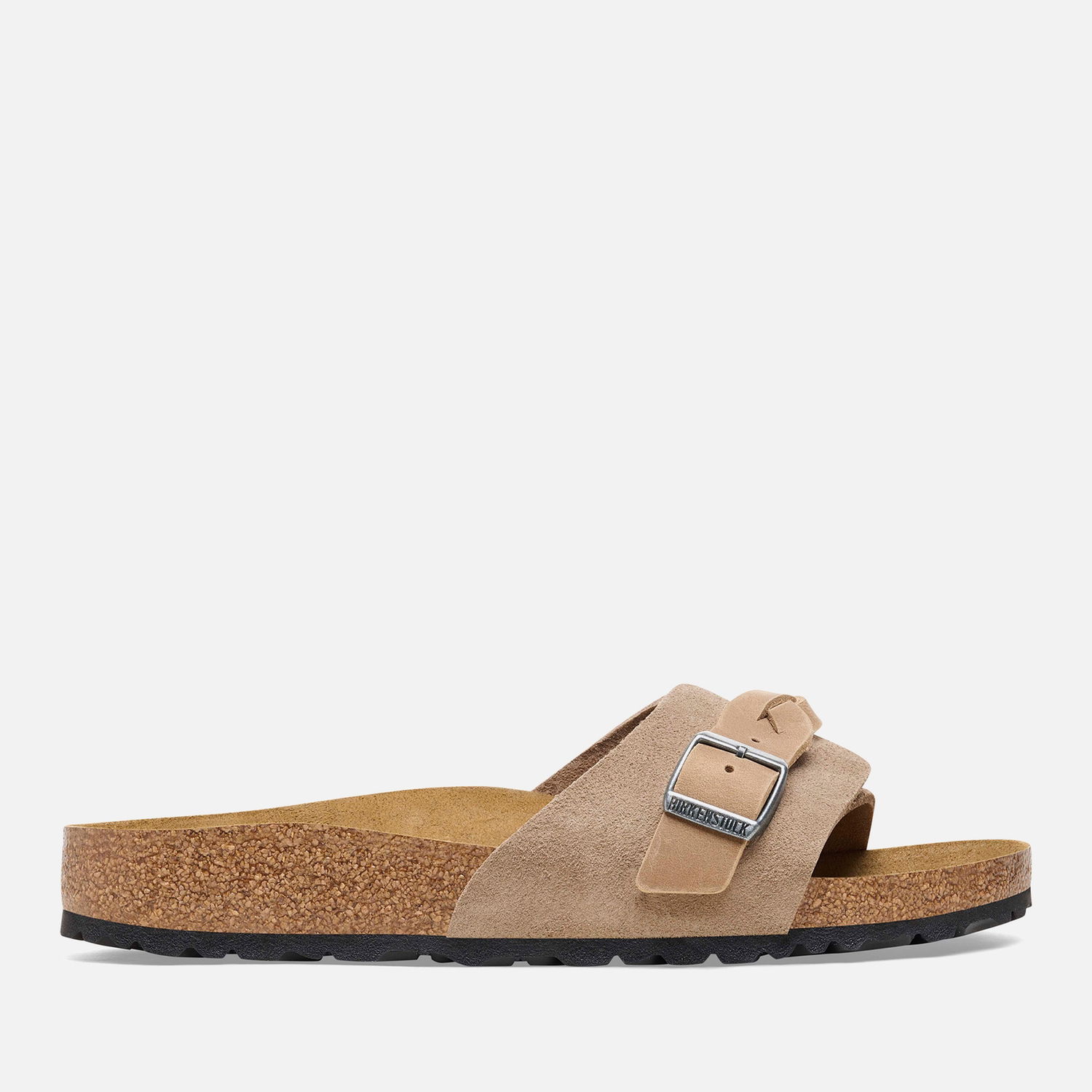 Sneakers og sko Birkenstock Pula Suede Braided Slim Fit Single Strap Beige | 1026730, 0