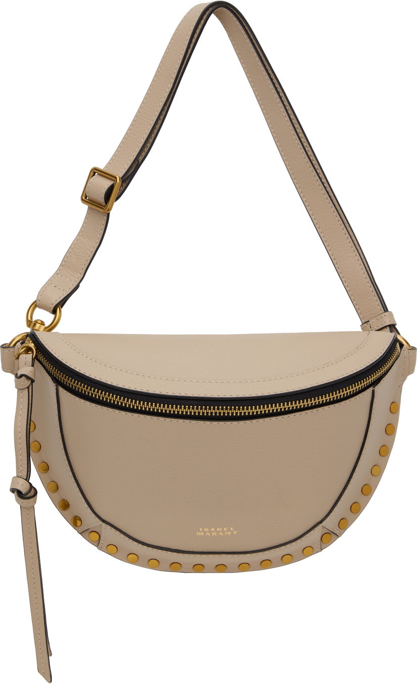 Taljetaske ISABEL MARANT Leather Belt Bag Beige | BJ0001FA-A1C02M
