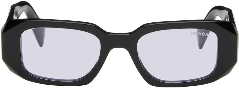 Solbriller Prada Prada 'Symbole' Sunglasses Sort | 0PR 17WS 16K40J49 8056262360200