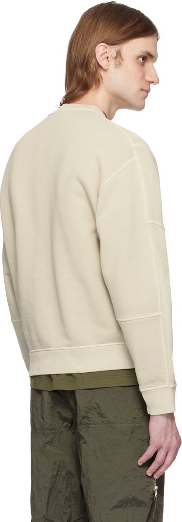 Sweater Stone Island Stone Island Diagonal Fleece Old Effect Sweatshirt Beige | K1S15 6100032 S0045, 2