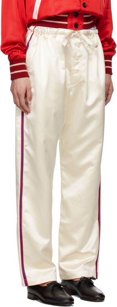 Joggingbukser Bode Bode Redtail Pyjama Pants Hvid | MRS25BT028, 4