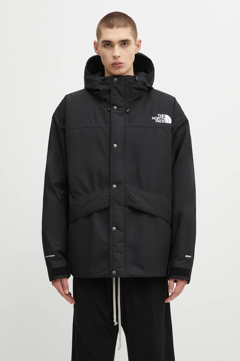 Puffer jakke The North Face The North Face Mountain Down Jacket Sort | NF0A8D1VJK31