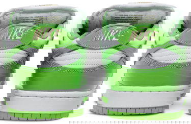 Sneakers og sko Nike Supreme x Dunk Low OG SB QS "Mean Green" Grøn | DH3228-101, 4