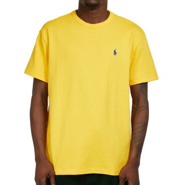 T-shirt Polo by Ralph Lauren Classic Fit Jersey Crewneck T-Shirt Gul | 710811284008, 0