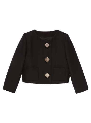Jakke Gucci Dry Wool Jacket Sort | 731312 ZAK4N 1000