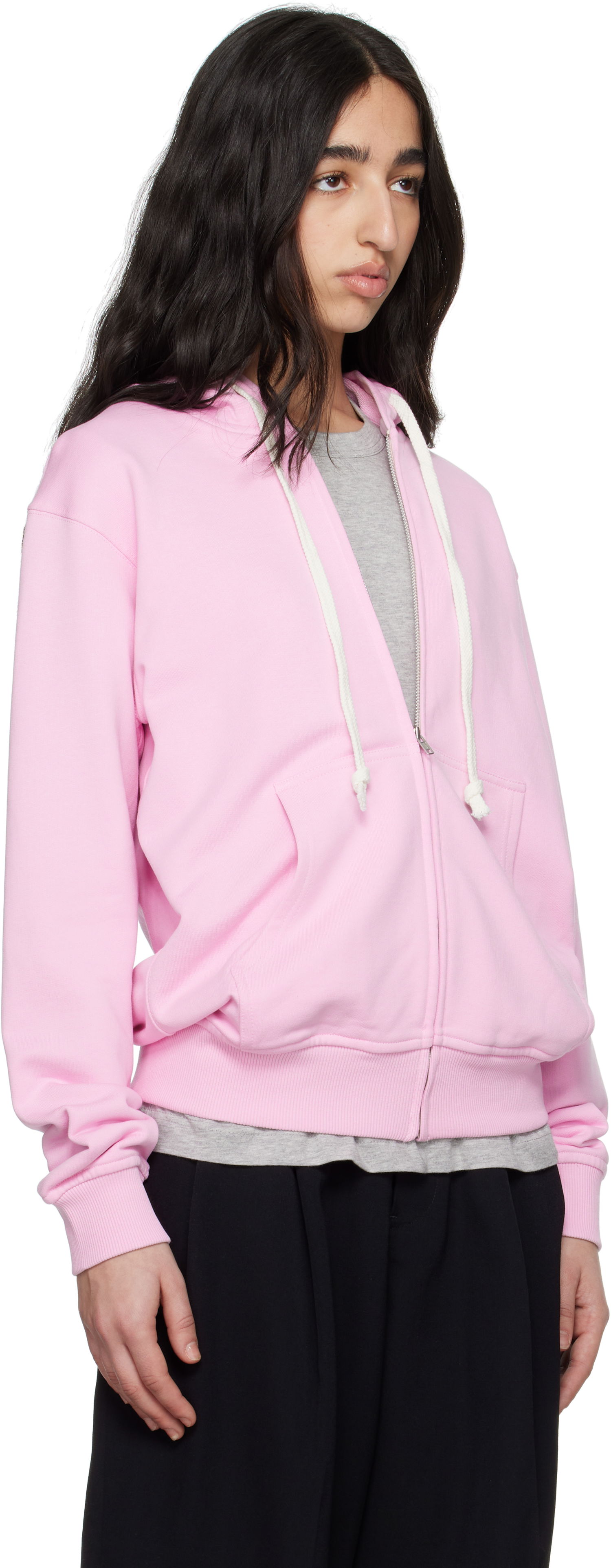 Sweatshirt Comme des Garçons Comme des Garçons Shirt Zip Hoodie Lyserød | FO-T018-051, 1